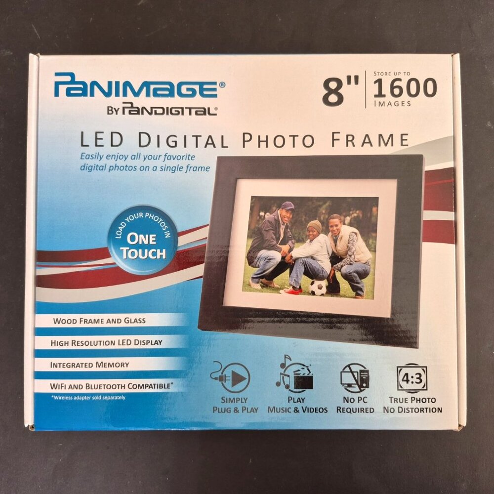 8" LED Digital Photo Frame